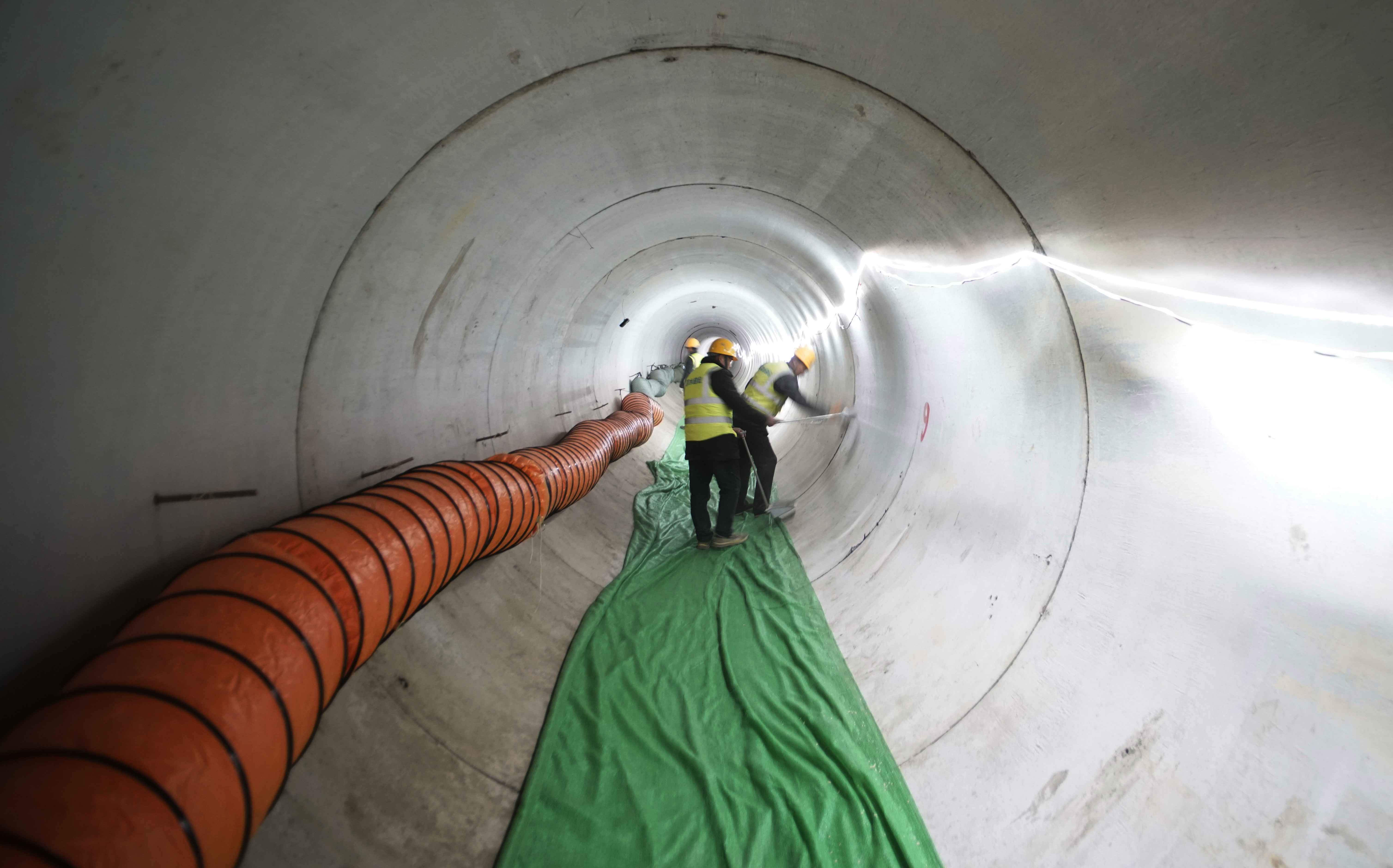北京热浸涂塑钢管助力南水北调大兴支线复工，地下巨龙精准“穿针引线”