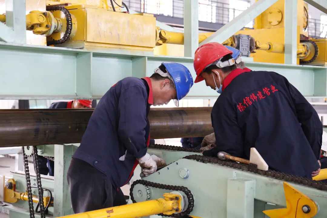 新疆热浸涂塑钢管 十二师首家钢管基地正式投产 新疆热浸涂塑钢管 十二师首家钢管基地正式投产