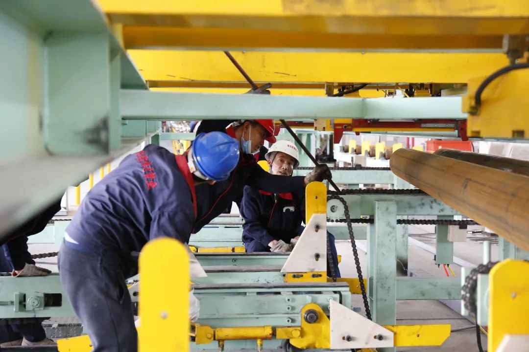 新疆热浸涂塑钢管 十二师首家钢管基地正式投产 新疆热浸涂塑钢管 十二师首家钢管基地正式投产